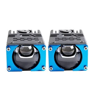 High Power S101 68W Middle Net Light Led Headlight White Color Auxiliary Lights Led Projector Lens Front Grille Light