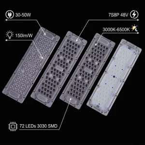 High Power SMD 3030 LED Module 1W 2W 3W Per Chip Aluminum PCB LED Board Module Manufacturer for Floodlight High Bay Street Light
