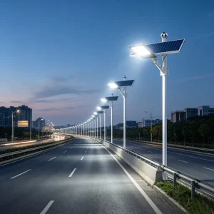 High Power Solar Outdoor Street Garden LED Lights Household High Brightness Waterproof Lightning-proof Commercial Lights