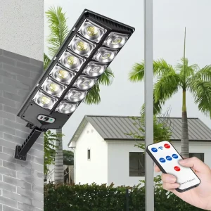 High Powered Road Streetlight Waterproof IP65 Outdoor Light 300W 500W LED Solar Street Lights