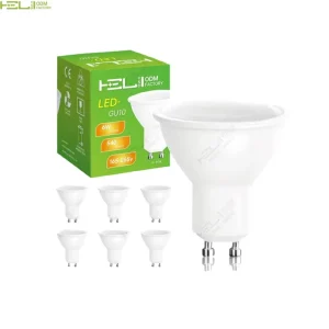 High Productivity 6W 540Lm 165-265V 100 Gu10 LED Spotlight Durable Residential Remote Control Decorations
