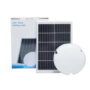 High Quality 200W/300W Indoor Aluminum LED Solar Ceiling Lamp Modern Design with Time Remote Control for House