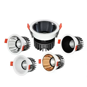 High Quality Adjustable Honeycomb Deep Anti-Glare COB Spot Light 7W Black White Ceiling Recessed Led SpotLight