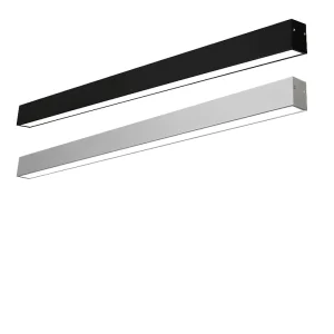 High Quality Aluminum 20W 40W LED Linear Ceiling Light for Supermarket 1.2m 1.8m (4ft 8ft) IP20 Dimmable
