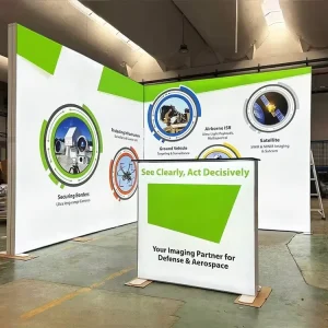 High Quality Aluminum Waterproof Quick Setup Portable LED Booth Exhibition Stand Trade Show Equipment Display Light Box Table