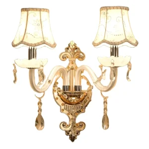 High Quality Crystal Wall Lamp Modern Simple Home Corridor Living Room Wall Lamp Bedroom Bedside Lamp Hotel Decoration LED Light