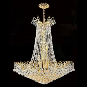 High Quality French Luxury Interior Decoration K9 Crystal Chandeliers Pendant Lamp