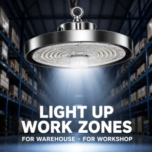 High Quality IP54 Waterproof Led 100 240W UFO Led High Bay Lights for Commercial Industrial Lighting