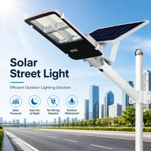 High Quality IP65 Remote Control Sensor Waterproof 6V 100W 1000W Aluminum PC LED Solar Street Light CE Certified 3 Year 6000K