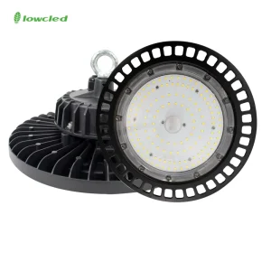 High Quality IP65 Waterproof Warehouse Gymnasium Aluminum 100W 150W 200W Round UFO Led High Bay Light