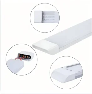 High Quality LED Linear Light Aluminum PC Batten Light 300mm 600mm 1200mm 1500mm 15W 60W 3000 6500K