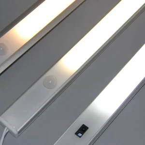 High Quality Led Magnetic Cabinet Light Battery Powered Security Cabinet Lighting 10 Led Motion Sensor Closet Light