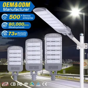 High Quality Long Lifespan Outdoor Waterproof Ip66 100 150 200 250 300 Watt Led Street Light