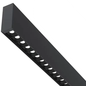High Quality Minimalist Style Led Linear Pendant Light with 1.25 Inch Lens and Spots Dimmable with Dali 0-10v Driver