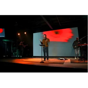High Refresh Indoor LED Screen P1.25 High Contrast Digital Signage for Cinema Conference Hall Factory Showroom