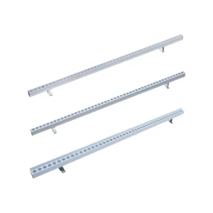 High Rise IP66 Waterproof Outdoor Wall Washer Light DMX RGB LED Linear 5W 7W 15W Power Aluminum Housing for Architectural