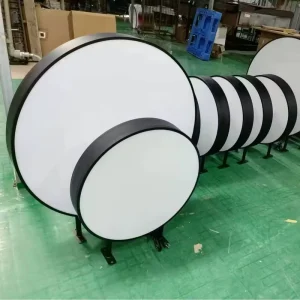 High Transmittance Acrylic Flat LED Lightbox Indoor Outdoor Waterproof Advertising Signage for Chain Stores