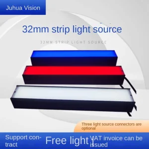 High Uniform CCD Machine Vision 180x32mm Industrial Camera Detection LED Bar Light Source