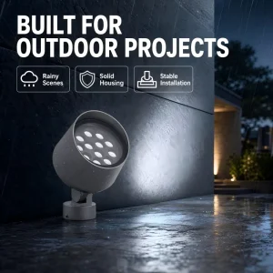 High Waterproof SMD AC IP67 LED Floodlight Outdoor Use Villa Courtyard Park Landscape Tree Lighting Ground Insert 5 Year