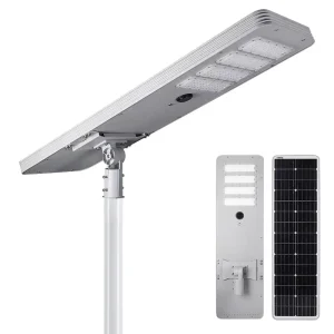 High Wattage Energy Saving Smart Outdoor Waterproof All in One Led Solar Street Light for Public Lighting