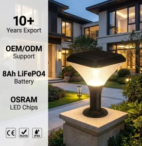 High-brightness Outdoor Decorative Lighting Solar-powered Outdoor Garden and Courtyard Lights Ip65 Waterproof
