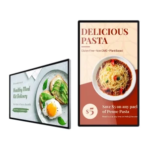 High-definition Advertising Machine Restaurants Dynamic Dish Display Specially Designed Chain Restaurants Customizable