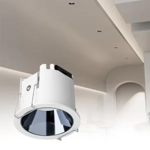 High efficiency 7w 10w 12w 15w 20w Led Cob Anti glare Indoor Architectural Round Trimless Modern Living Room Embedded Downlight