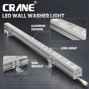 High end Outdoor 24W High Power Wall Washer Light for Facade Architectural Lighting Light