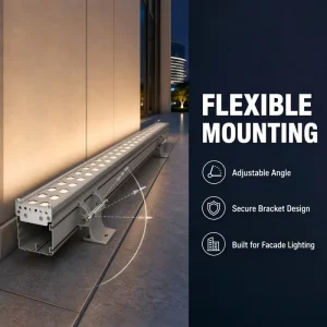 High end Outdoor 72W High Power Wall Washer Light for Facade Architectural Lighting Light
