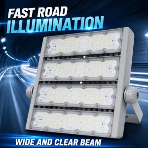 High-power IP65 Aluminum Tunnel Lighting Modules with Remote Control for Car Detailing Traffic Roads & Highways
