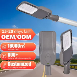 High quality Outdoor Street Lights 180lm w Waterproof LED Street Lamp AC 85 265V Die-cast Aluminum LED Street Lights