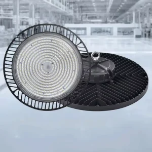 Highbay Led Lights 100w 150w 200w 240W IP65 Round Warehouse Logistic Factory Workshop Led High Bay Lamp