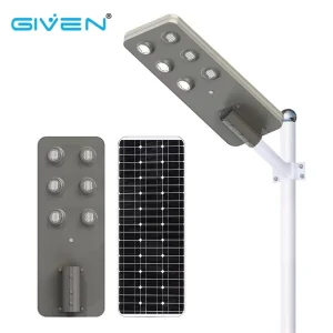 Highway Road Lamp Waterproof IP66 40W 6500K 4000LM Integrate Power Outdoor All in One Solar Led Street Light