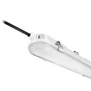 Holux 17W Waterproof IP66 Batten Light Adjustable Linkable Anti-Glare LED Tri-Proof for Office IK08 Certified