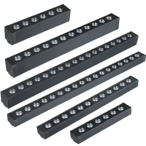 Home Commercial Linear 48v Magnetic Recessed Indoor Grille Track Light Lighting 10w 20w 30w 40w Led Track Light