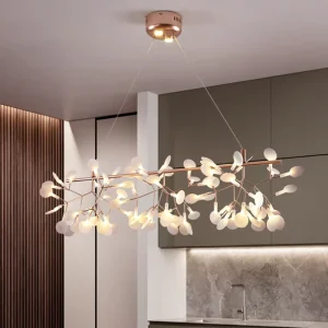 Home Design Chandelier for Living Room Modern LED Hanging Light Pendant