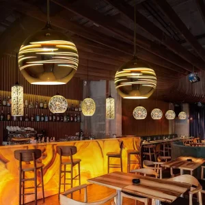 Home Indoor Pendant Chandelier Glass Ball 3D Lighting Modern Pendant Lighting JY9113