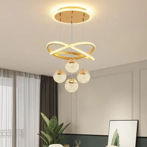 Home Lighting Decoration with Chandeliers and Pendant Lights for Living Room Bedroom and Dining Room