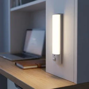 Home Office Magnetic Stick-on Lighting Motion Sensor LED Night Cabinet Lights