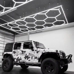 Honeycomb Car Parking Garage Lights Hex Led Garage Lights Ceiling 14 Hexagonal Garage Light