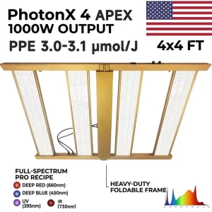 Horticulture Indoor Plant 1000W 800W Adjustable Spectrum UV IR Switch Commercial Dimmable LED Grow Light Lamp with PPE 3.0