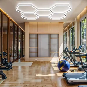 Hot Selling Factory High Lumen Hexagon Led Linear Light for Supermarket Barber Shop Light