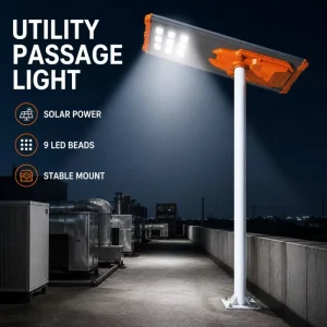 Hot Selling IP67 Outdoor Spare Parts High Pole Mounted Rechargeable Sensor 50w 100w 200w 300w Module Led Solar Street Light
