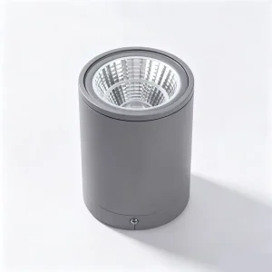Hotel Bathroom Commercial LED Downlight Housing Hole Free Surface Mount Aluminum Shell For Indoor And Exterior Facade Lighting
