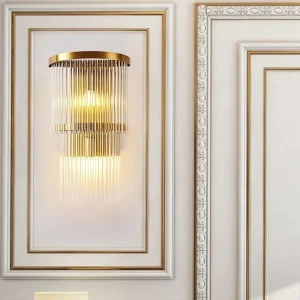 Hotel Crystal Luxury LED Wall Lamp for Modern Living Room Indoor Decor Wall Light