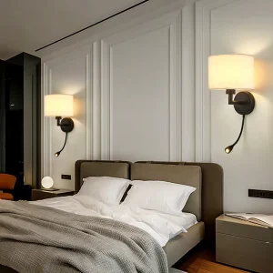 Hotel Living Room Bedside Custom Design Bedroom Decorative Modern LED Headboard Reading Light Wall Lamp