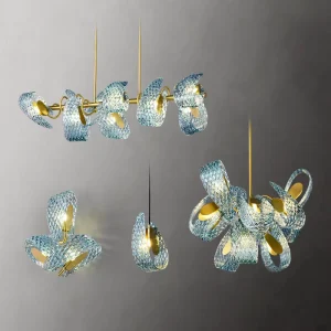 Hotel Modern Lighting Chandelier Indoor Living Room Pendant Light Art Glass Chandelier
