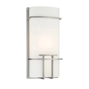 Hotel Project Corridor Hospitality Sconce Vertical Rectangular Acrylic Shade Hallway Commercial Wall Lamp