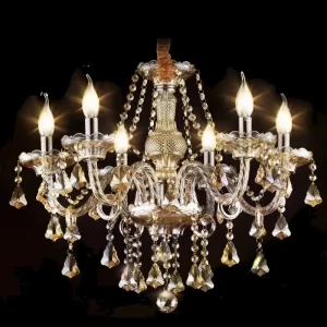 Hotel Villa Mall Indoor Decoration Fixture Crystal Modern LED Pendant Light