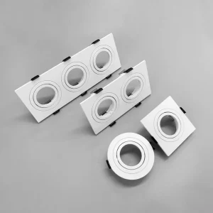 How Bright Adjustable PC Modern Indoor GU10 Recessed Ceiling LED Downlight
